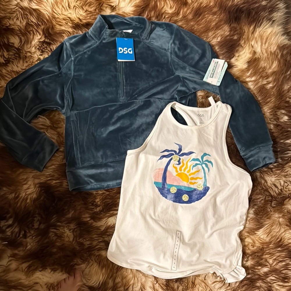 DSG Kids Swim Set - Blue and White
